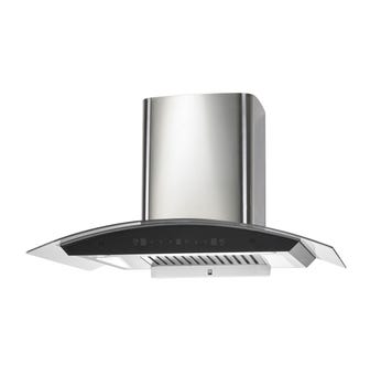 Hindware Cooker Hood Nevio Autoclean,90 cm, 1400 m3/h,Control Panel: Touch,Baffle Filter