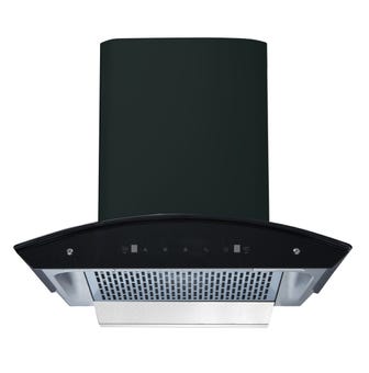 Hindware Cooker Hood Oasis Autoclean,60 cm, 1350 m3/h,Touch CTRL with Motion Sensor, Filterless