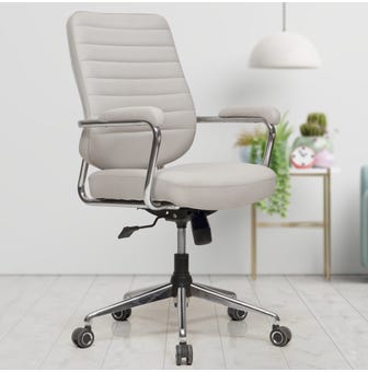 Clay Low Back Office Chair (Grey)