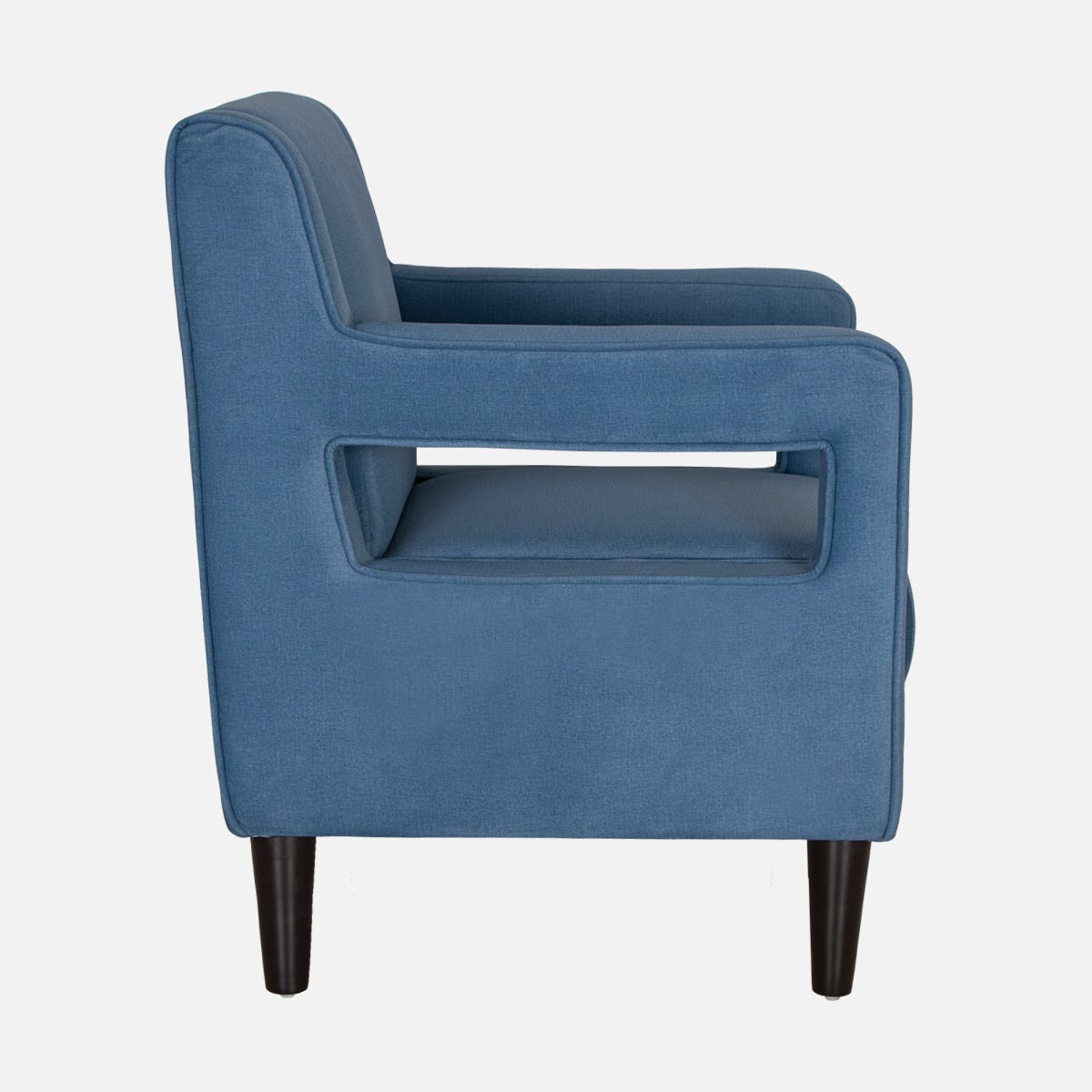 Blue armchair sales