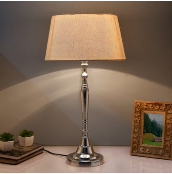 Imperial Nickel Brushed Lamp IH0A798