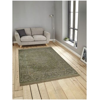 Obsessions Belluchi Collection Green Color Carpet (135 X 195 Cm)