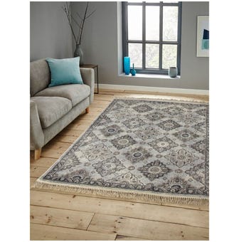 Obsessions Belluchi Collection Grey Color Carpet (135 X 195 Cm)